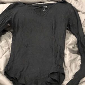 Black long sleeve shirt